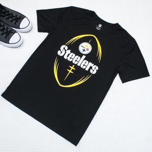 NFL | Black Pittsburgh Steelers Athletic Tee
